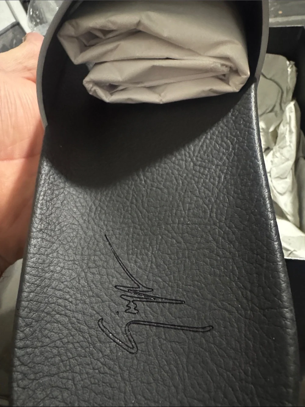 Giuseppe Zanotti designer slide